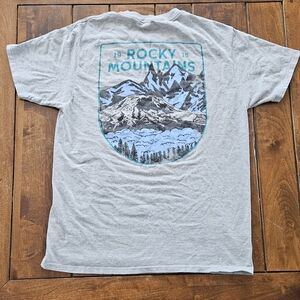 Columbia Rocky Mountain T-Shirt Size Large